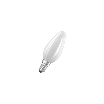 Osram Parathom Frosted LED Candle, 4.8W=40W, 2700K, E14, Dimmable