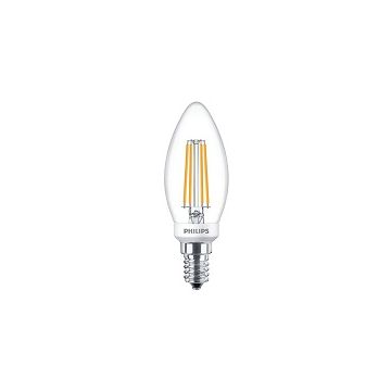 Philips LED Classic Filament Candle 5W=40W, 2700K, E14, Dimmable