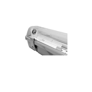 Powermaster LED-Ready IP65 Non-Corrosive Tube Fitting, 4ft Single