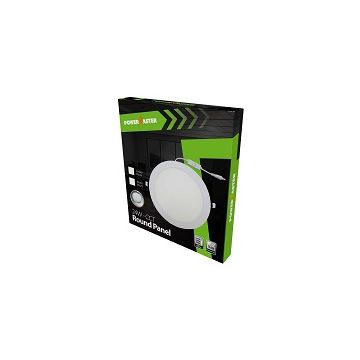Powermaster 24W LED Slim Round Panel, 280mm cut-out, CCT-Switchable