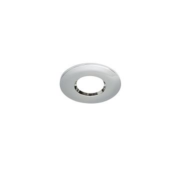 Powermaster Fire Rated IP65 Downlight, Clip-On Chrome Bezel