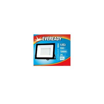 Eveready LED Flood Light, 100W, 4000K, 10000lm, IP65, 3yrs, S16825