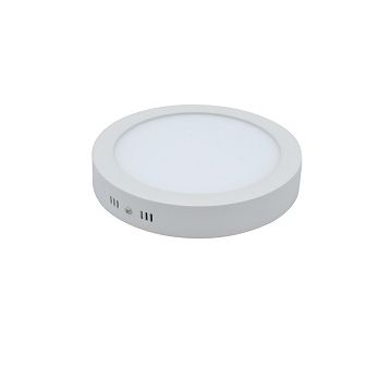 MEGE LED Surface Mount Round Panel, 12W, 170mm Bezel, IP44, 5yrs
