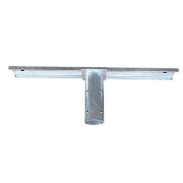Twin Flood Light Mounting Bracket 700mm Galv (89mm)